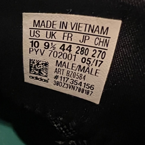 adidas EQT Support 93/17 Black Glitch sz 10 - Picture 10 of 11